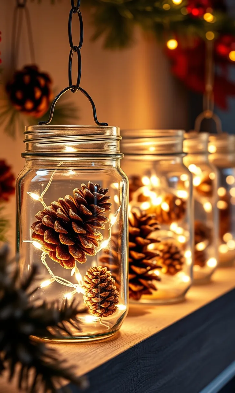 7. Magical Mason Jar Lanterns