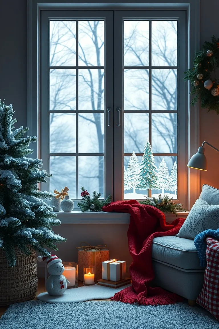 6. Frosty Glass Glamour