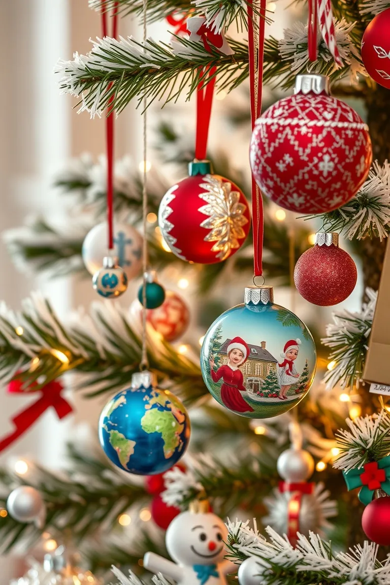 4. Enchanting DIY Ornament Extravaganza