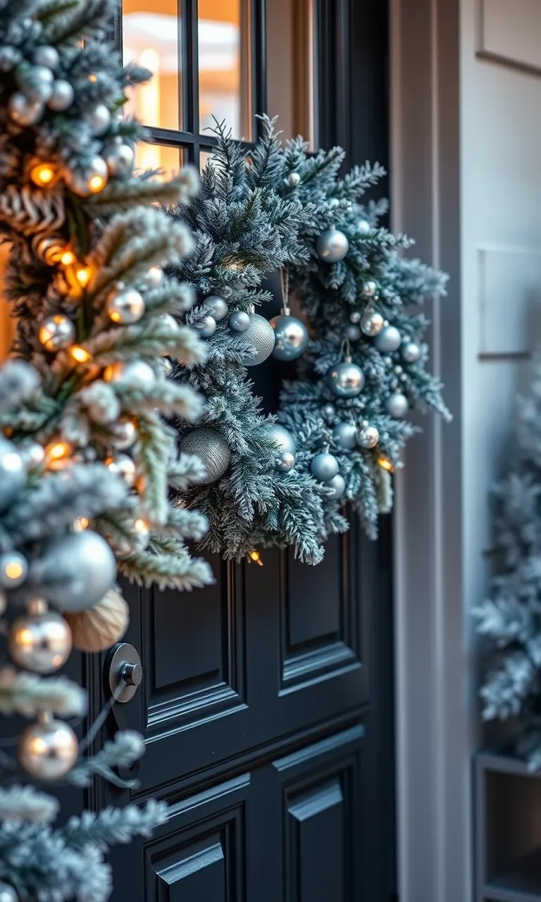 3. Whimsical Winter Wonderland Wreaths