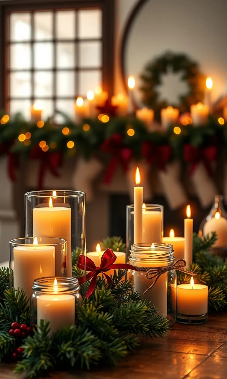 7. Cozy Up with Candlelit Warmth