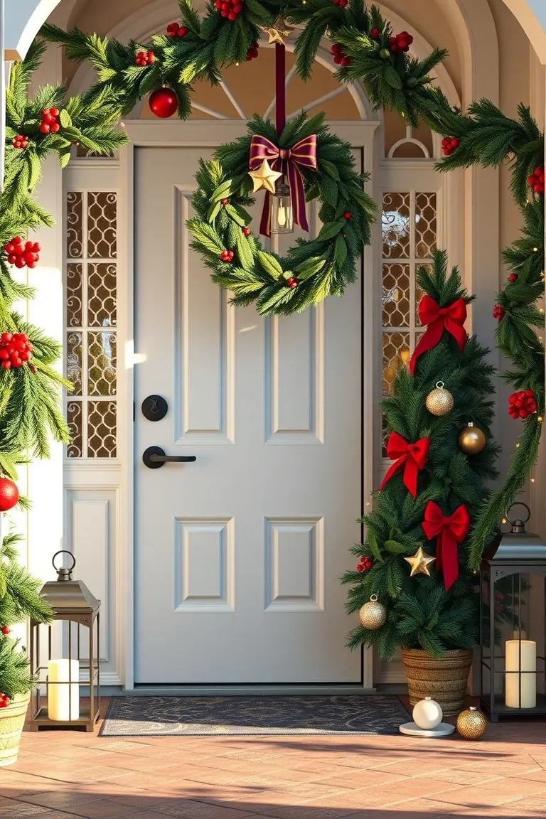 7. Enchanting Evergreen Elegance