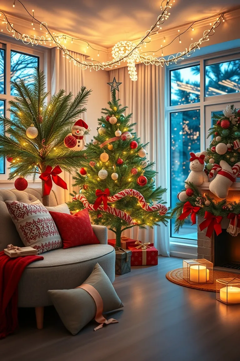 2. Twinkling Treetops