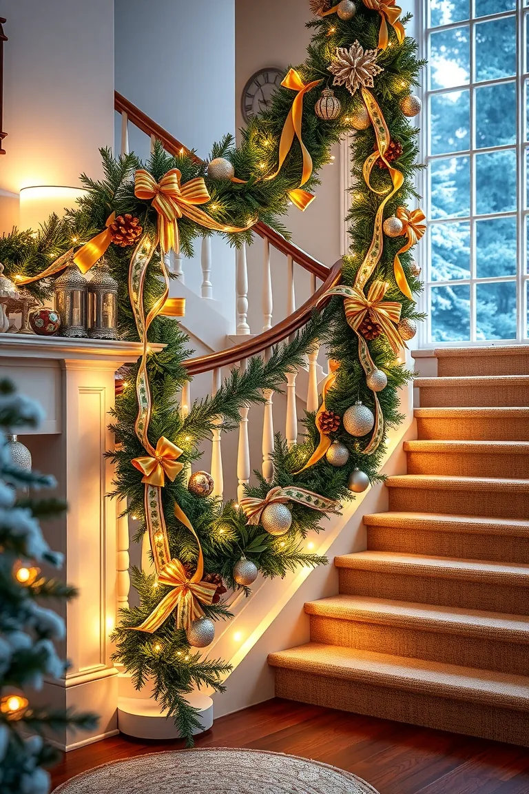 3. Glowing Garland Glamour