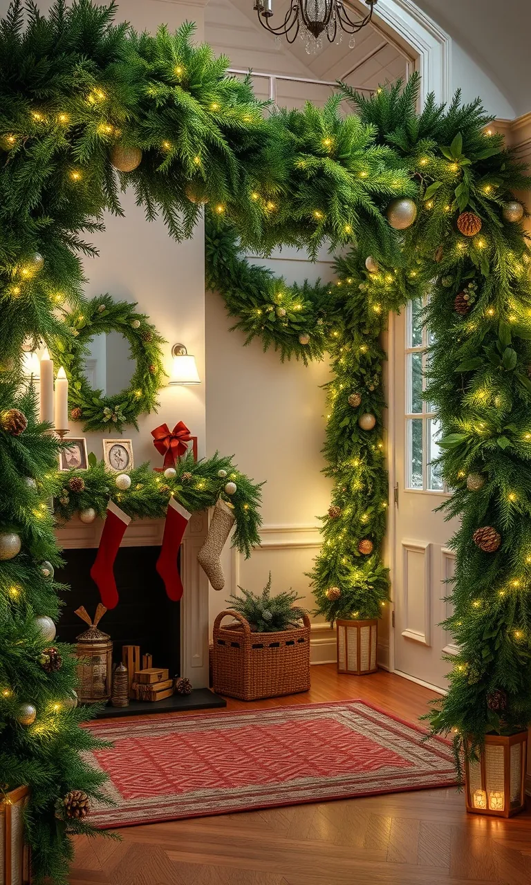 2. Enchanting Evergreen Elegance