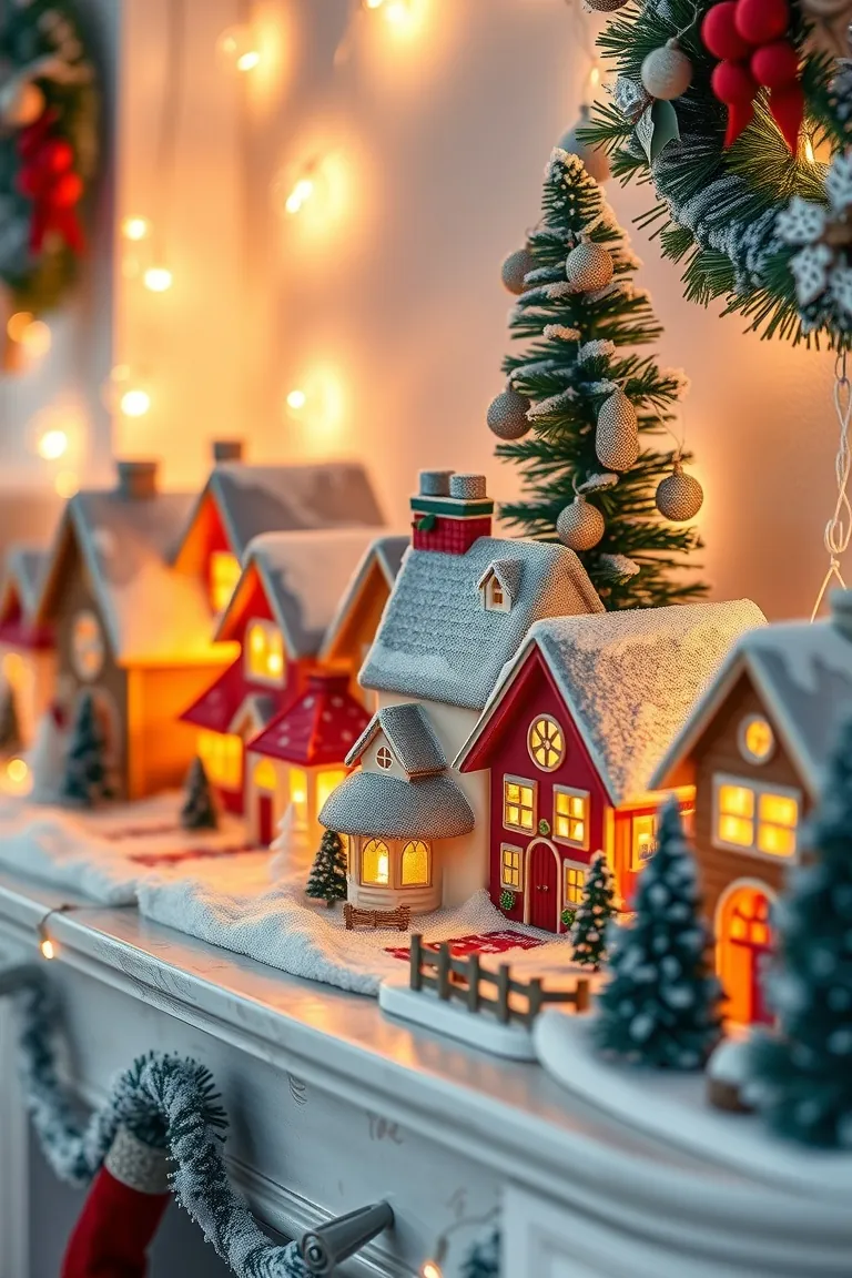 3. Illuminated Winter Village