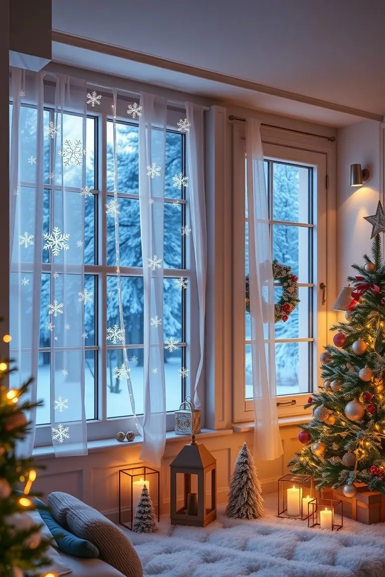 2. Winter Wonderland Windows