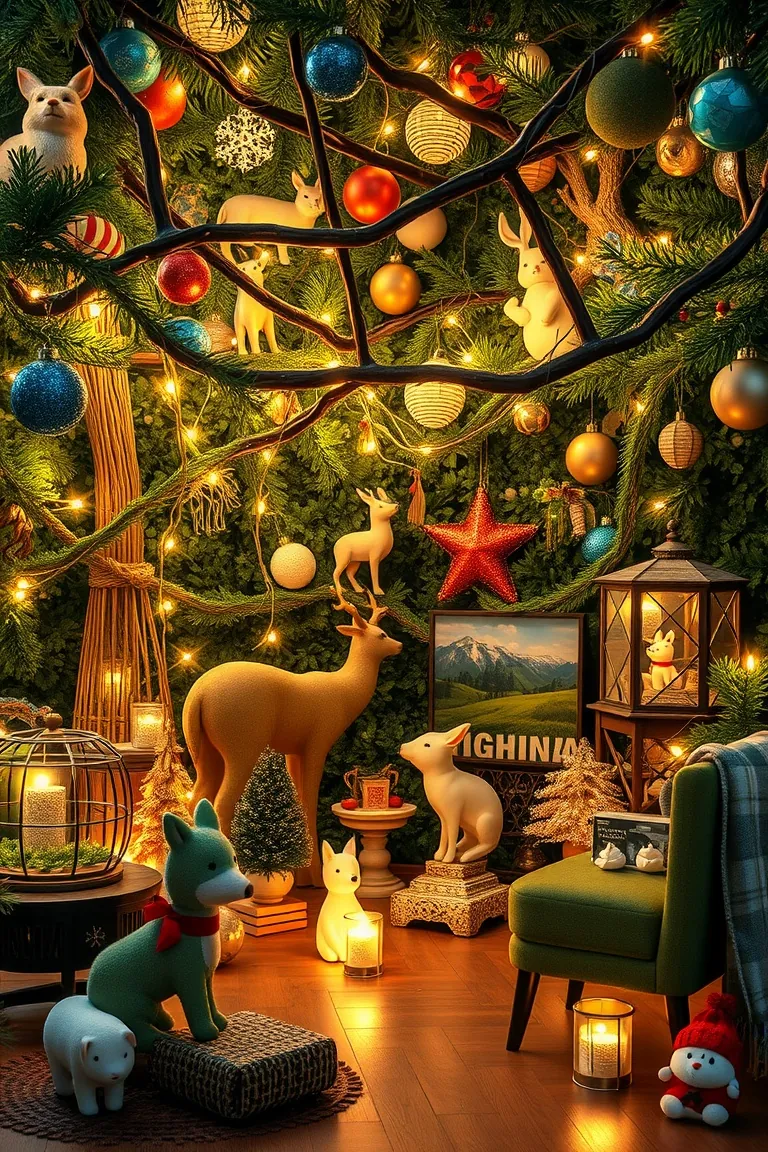 5. Enchanted Forest of Lights