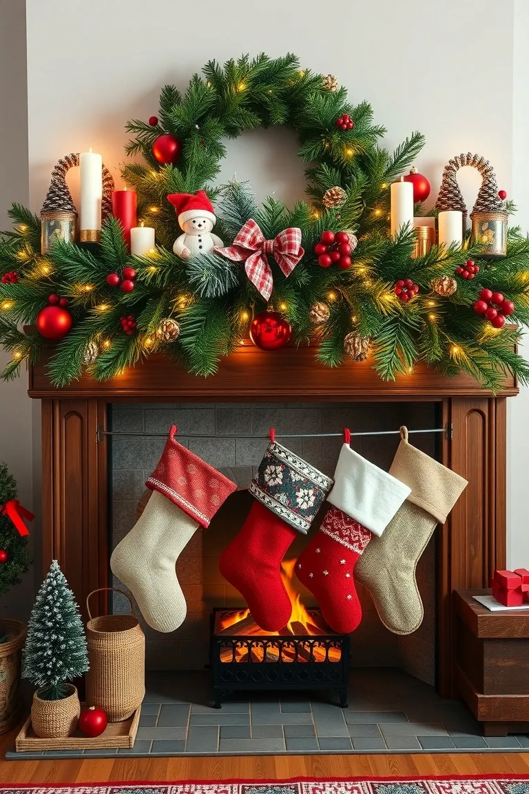 4. Merry Mantel Magic