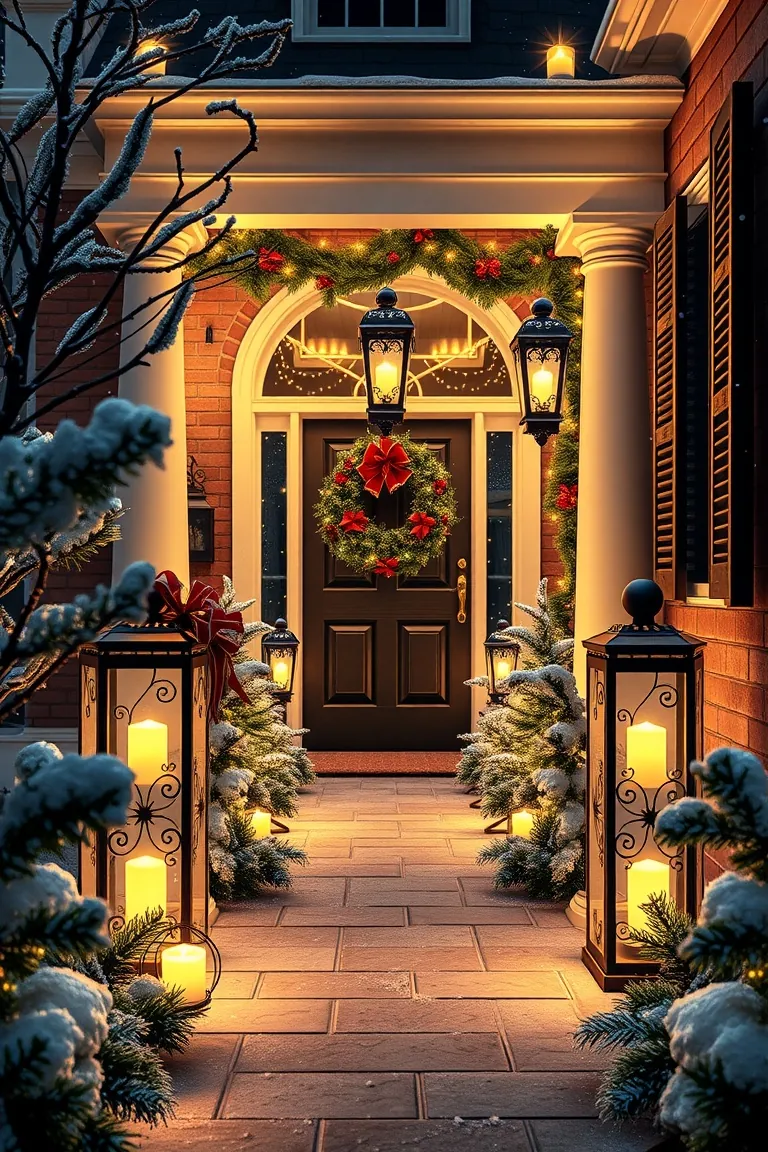 2. Glowing Lantern Pathways