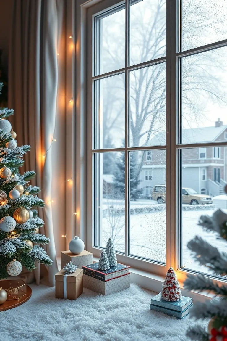 3. Frosty Windows Wonderland