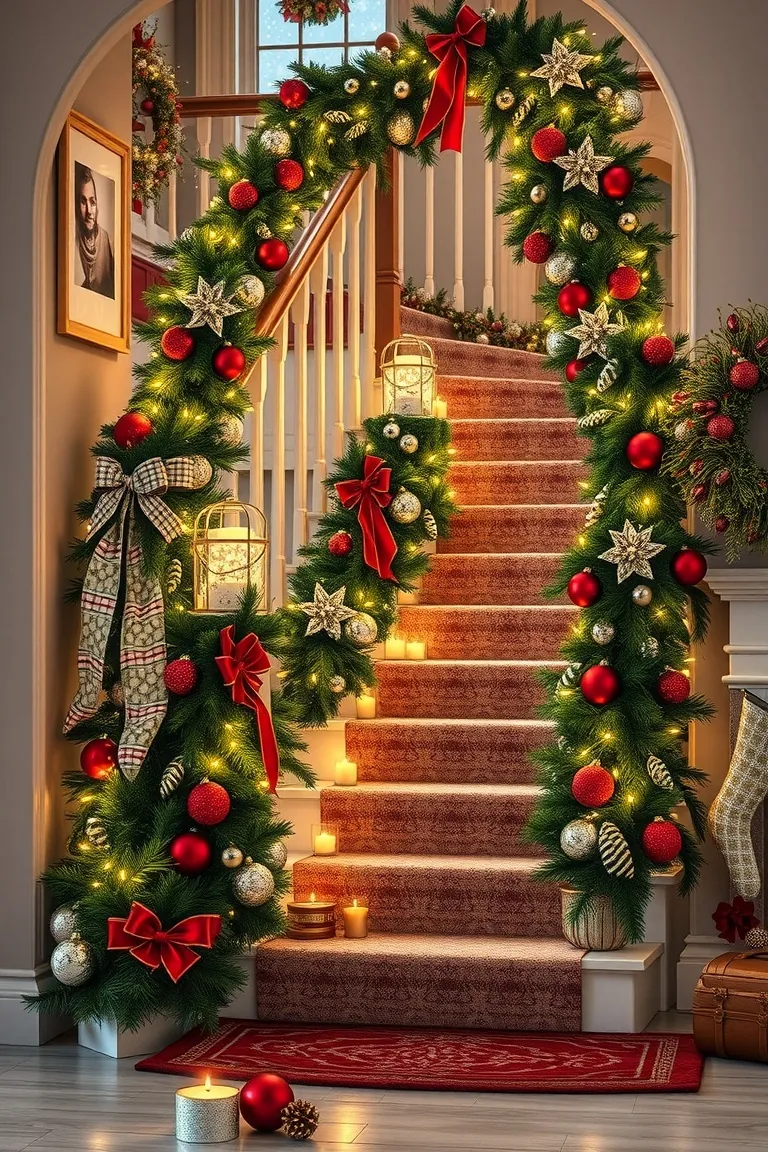 4. Twinkling Staircase Wonderland