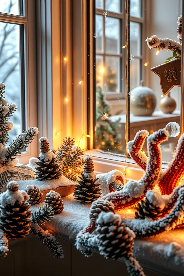 6. Create a Winter Wonderland with Faux Snow Accents