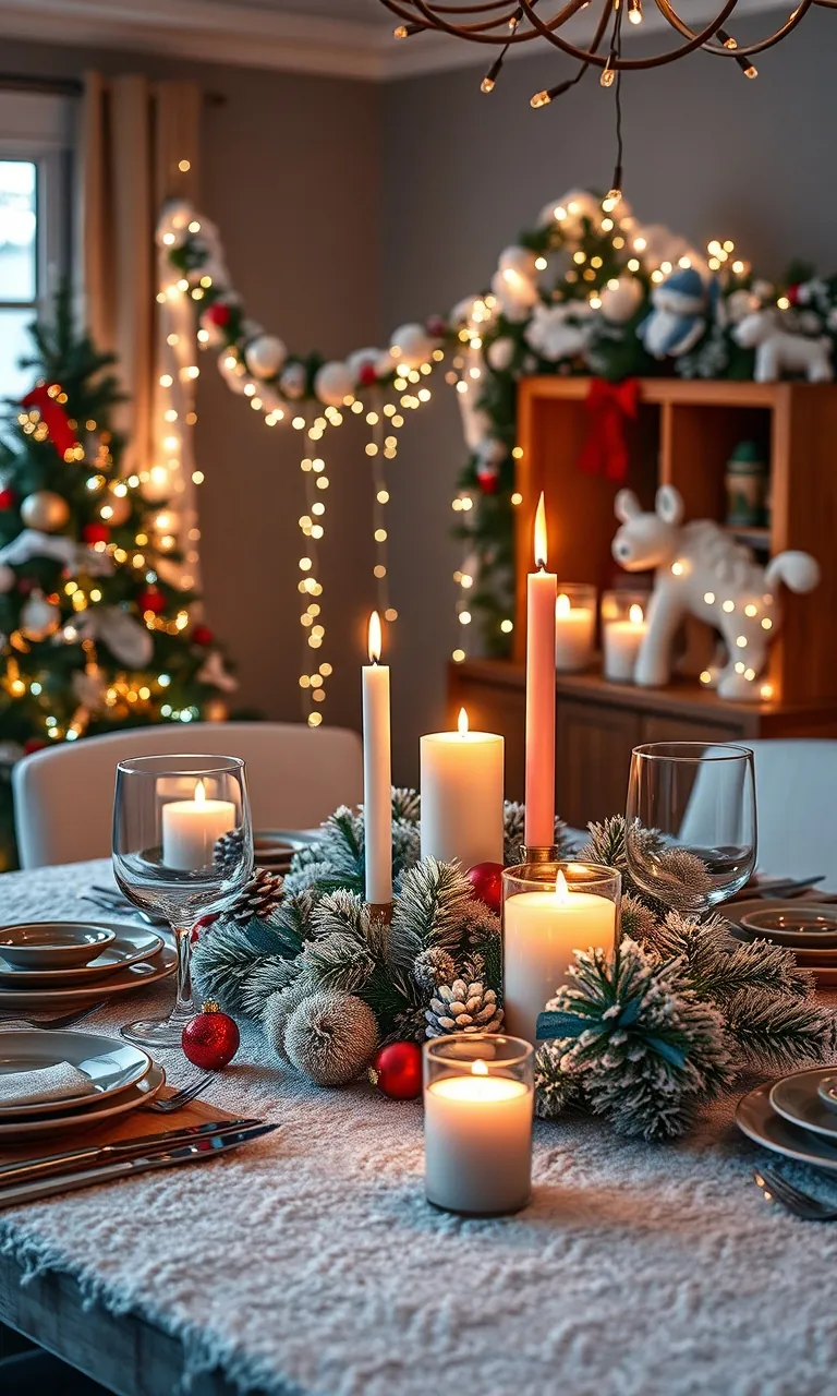 3. Twinkling Tabletop Wonderland