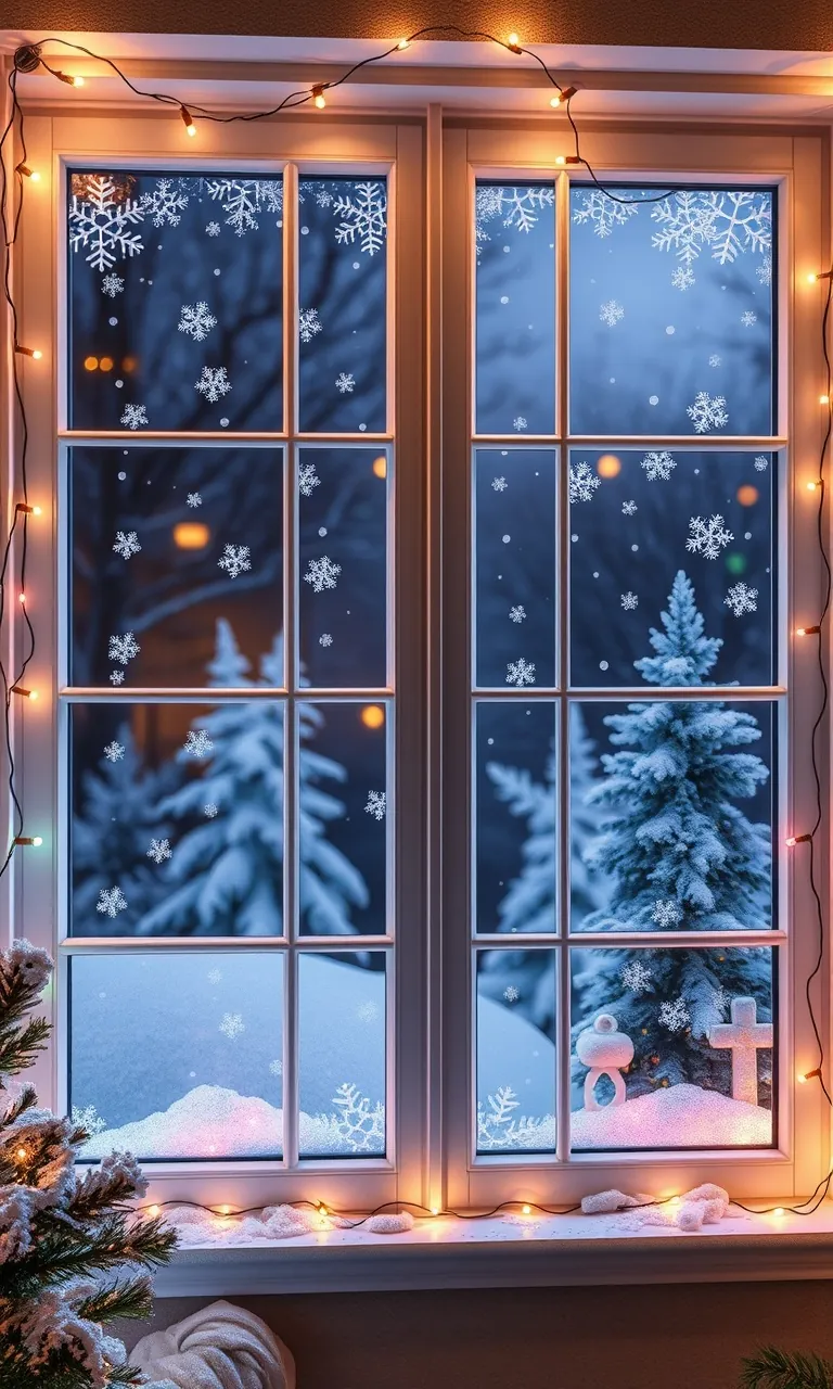7. Winter Wonderland Windows