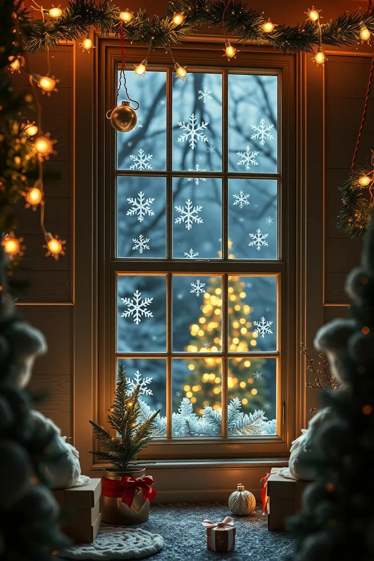 2. Twinkling Window Wonderland