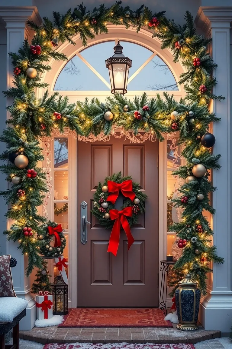 3. Dazzling Doorway Delight