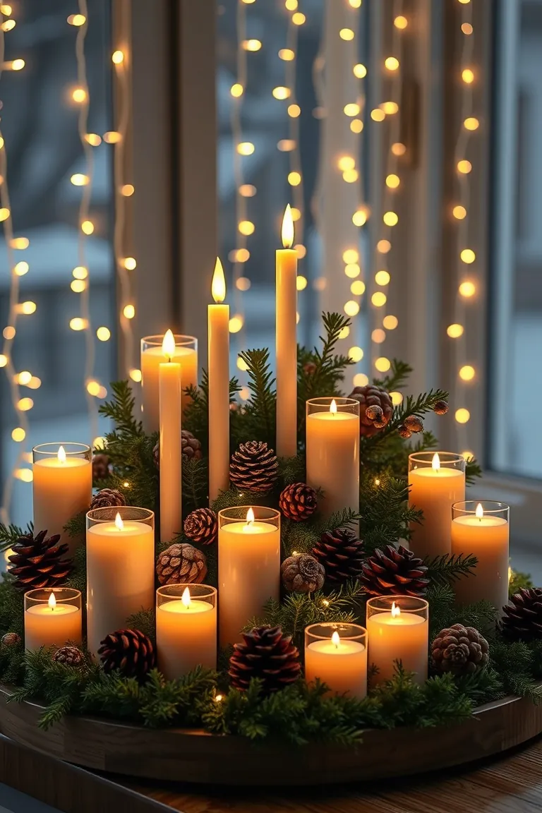 5. Captivating Candlelit Forest