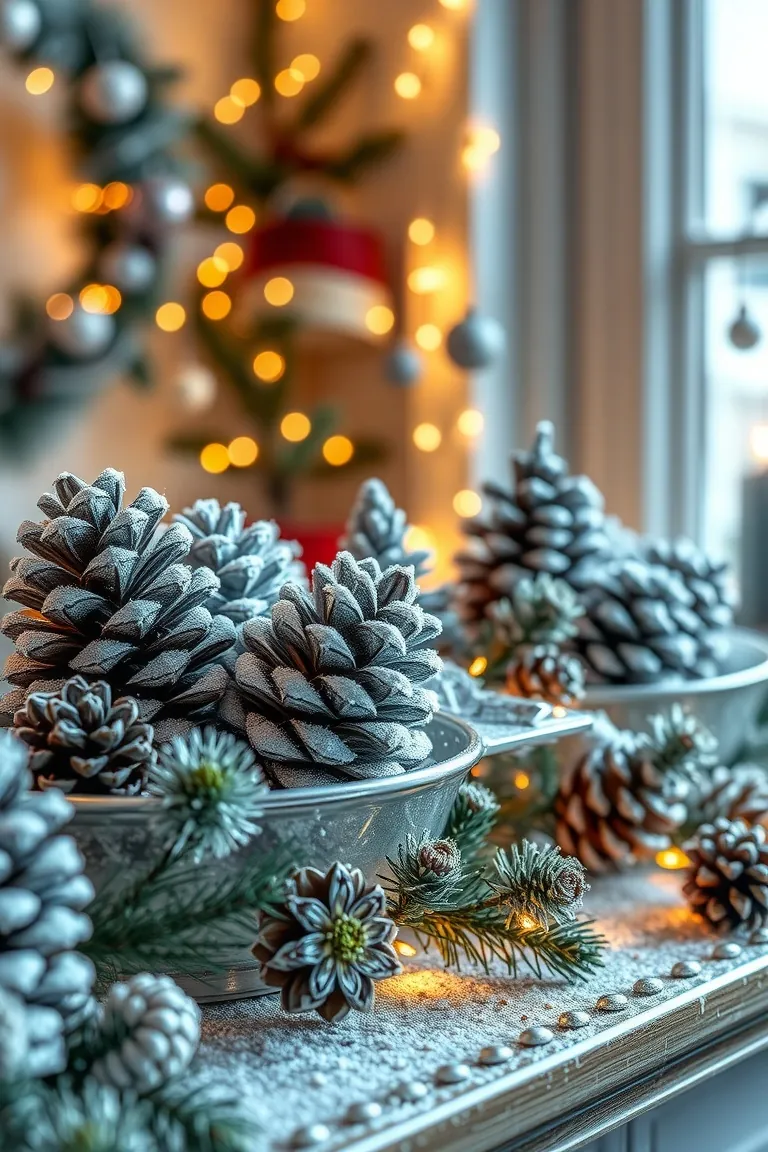 6. Frosted Pine Perfection