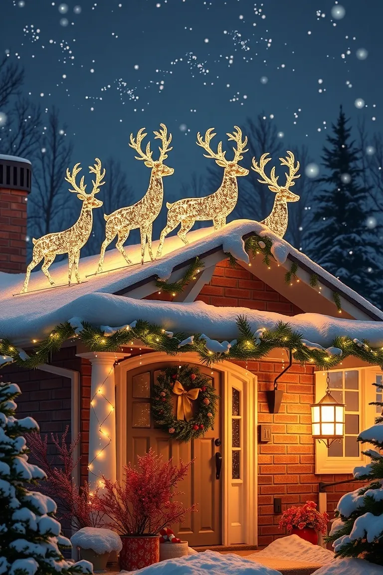 7. Rooftop Reindeer Rally