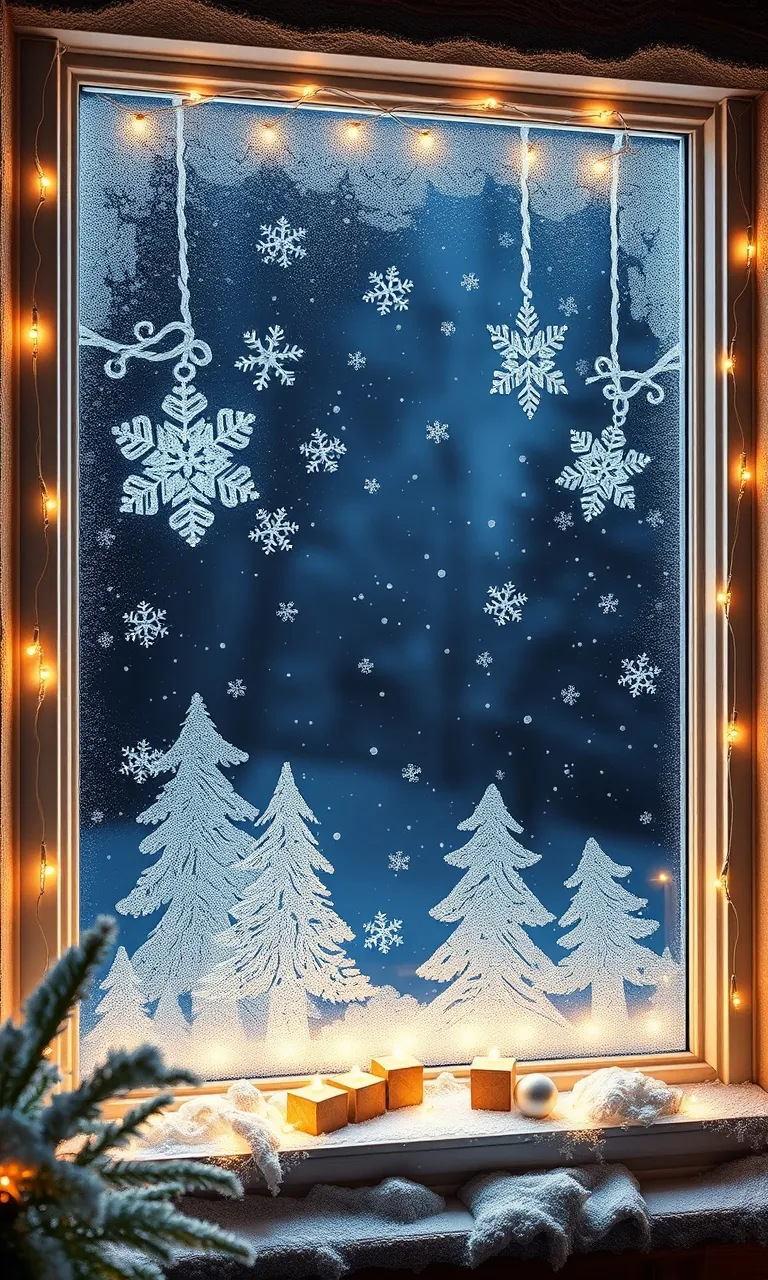 5. Frosted Window Magic