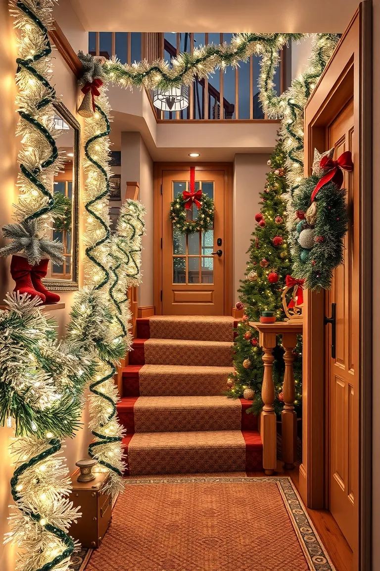 3. Twinkling Tinsel Trails