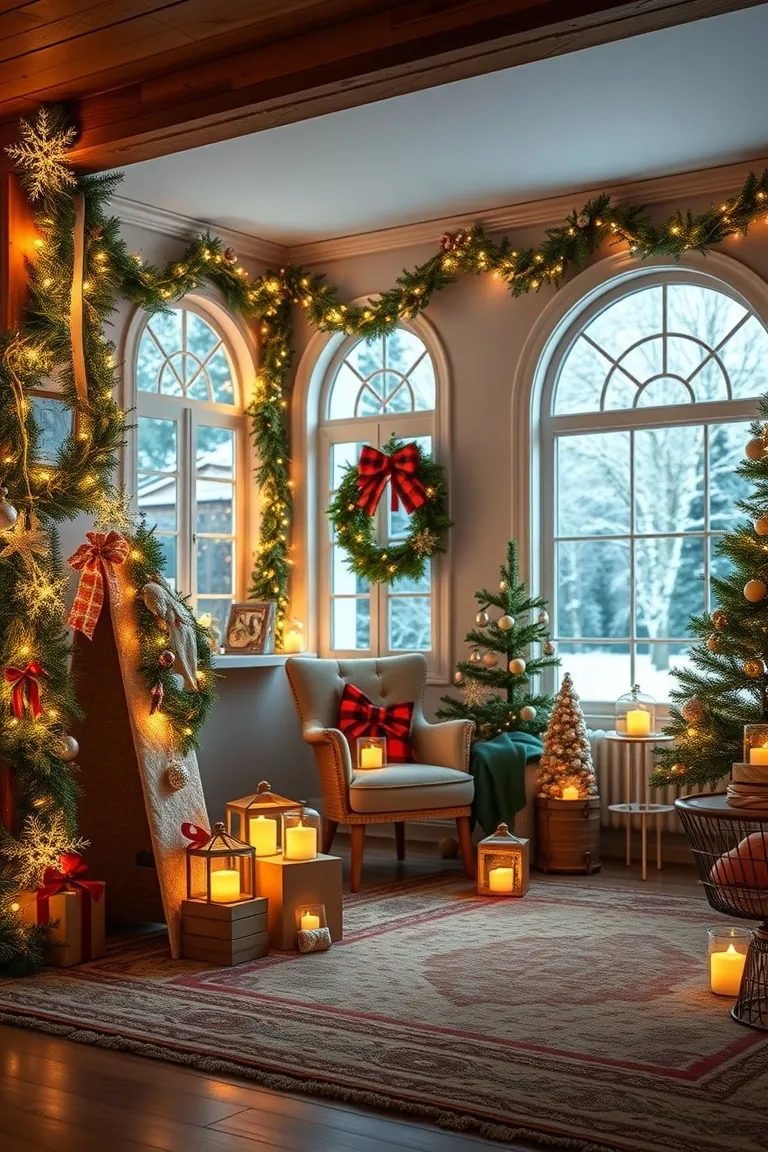 6. Illuminate the Holidays with Fairy Lights