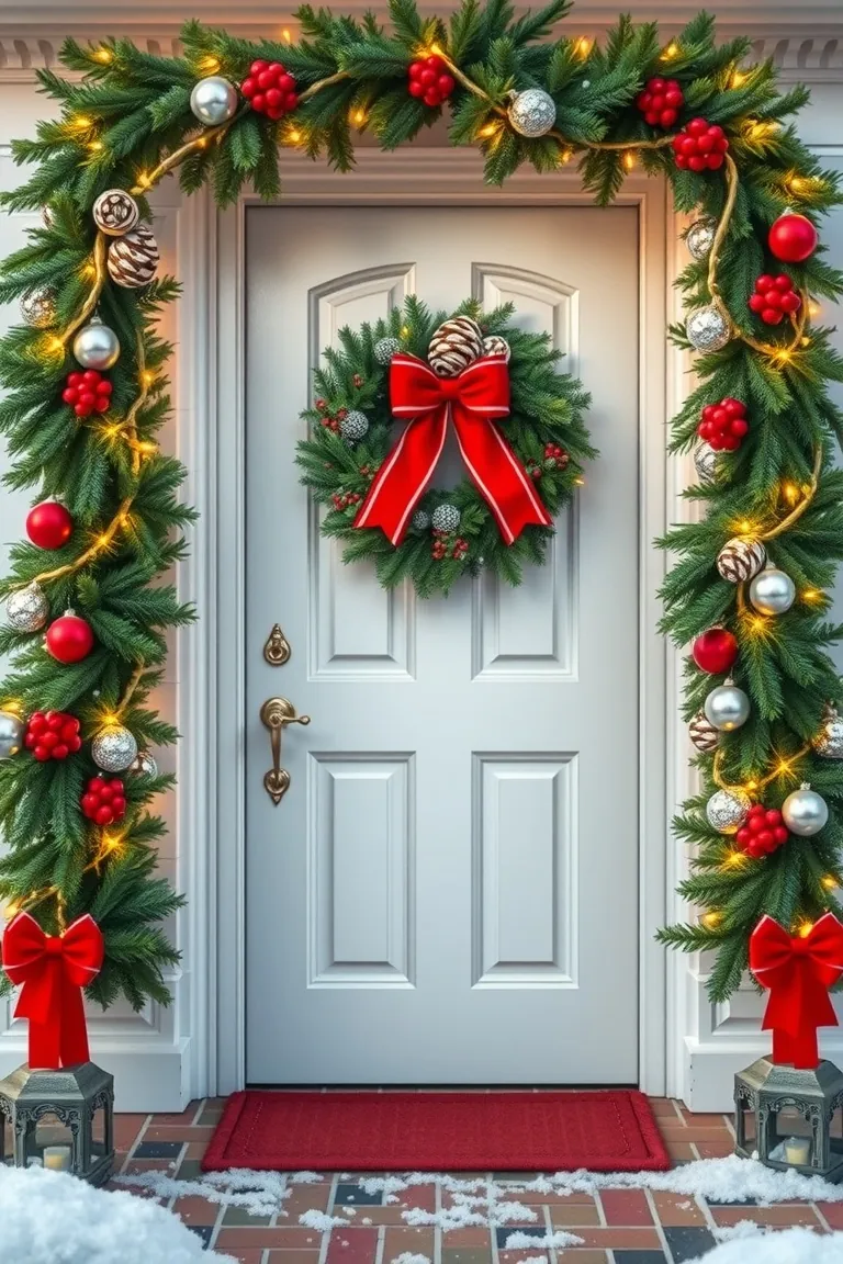 7. Dazzling Doorway Delight