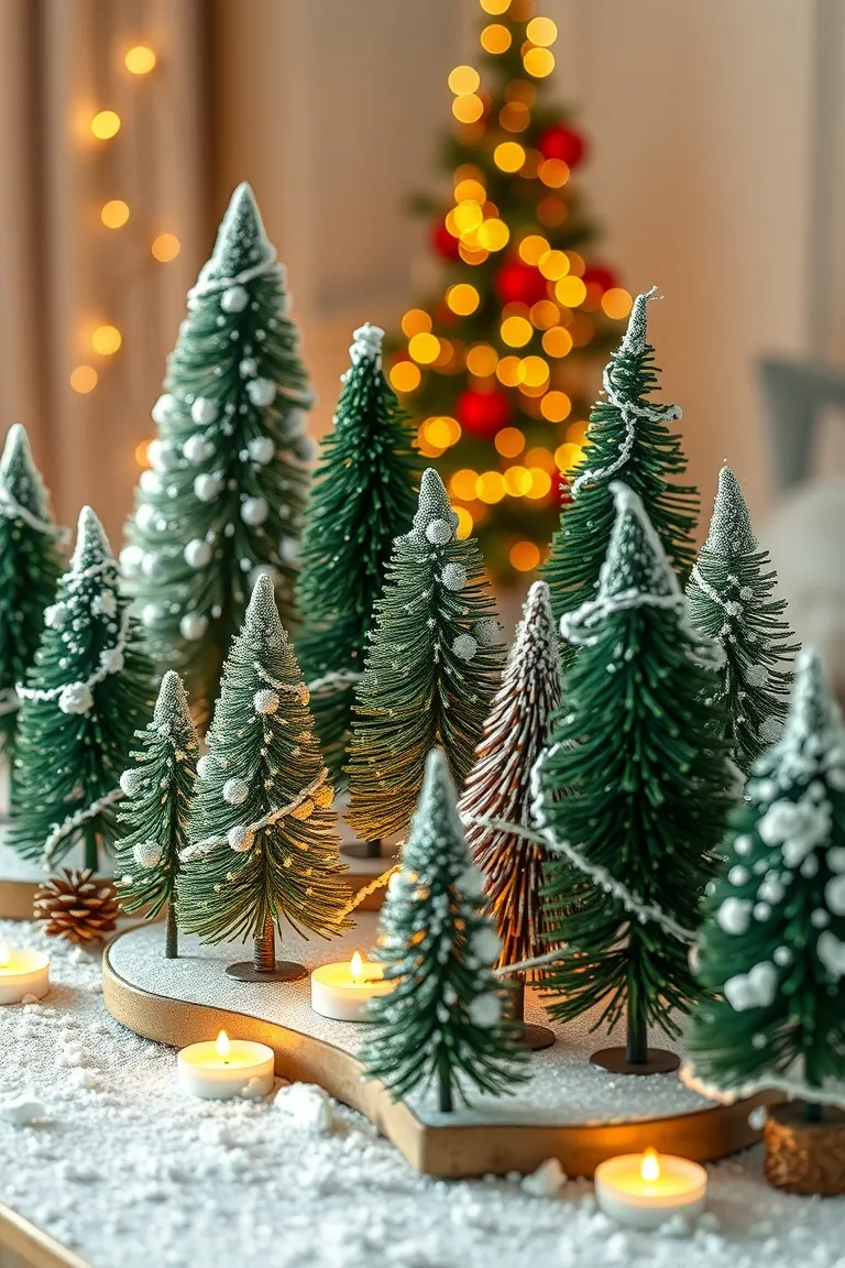 2. Twinkling Tabletop Forest