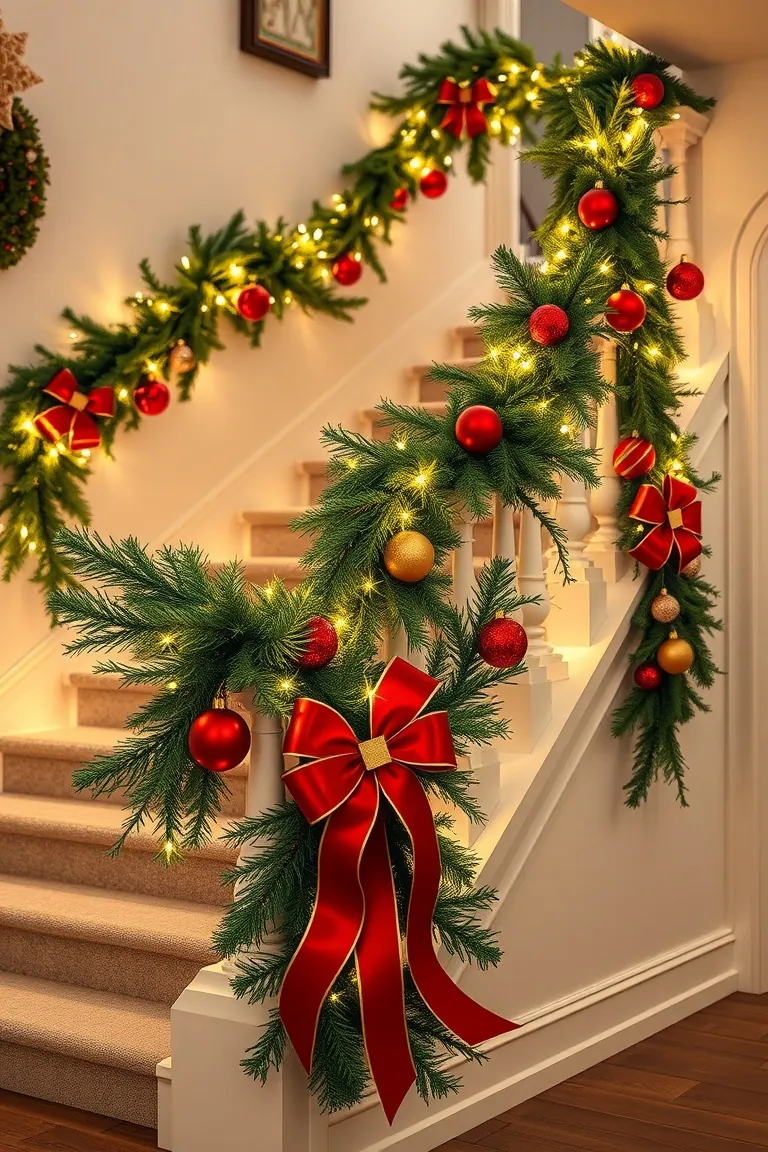 3. Sparkling Staircase Sensation