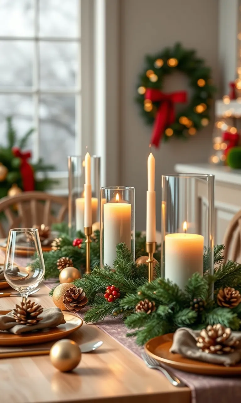 3. Festive Table Centerpieces