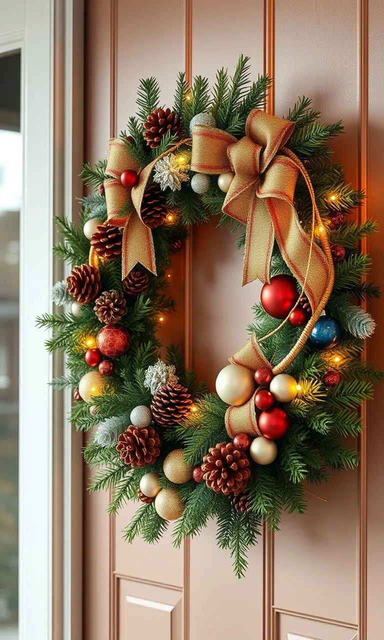 2. Whimsical Winter Wonderland Wreaths