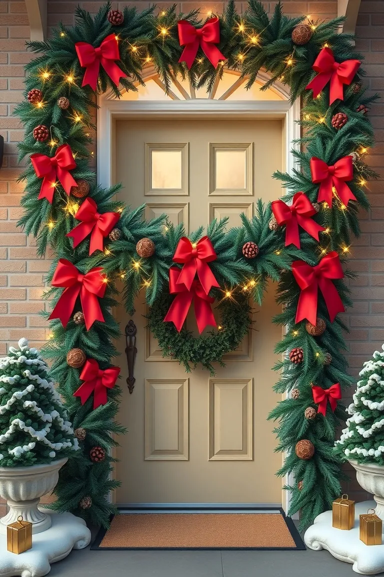 2. Festive Façade Fantasy