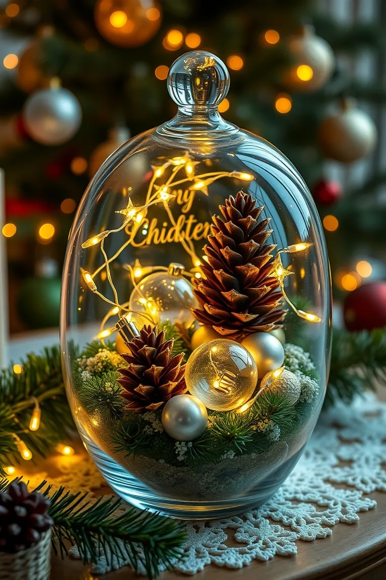 3. Twinkling Terrariums