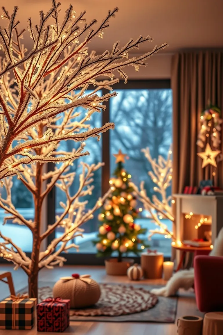 5. Frosty Fairy Light Forest
