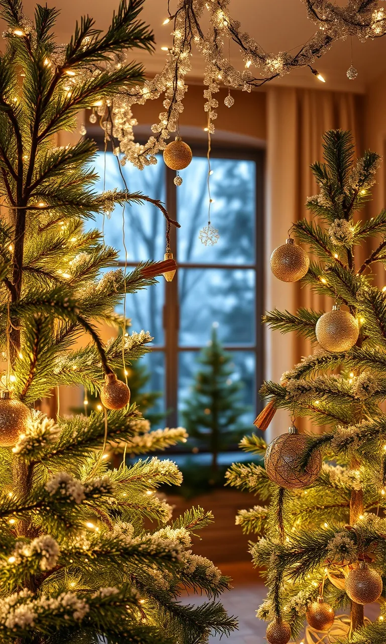 2. Twinkling Fairy Light Forest