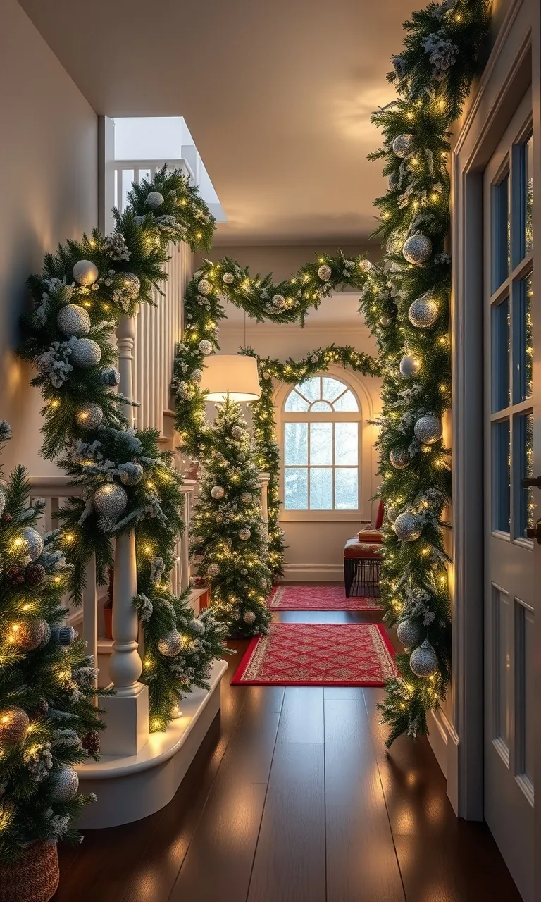 6. Glowing Garland Glamour