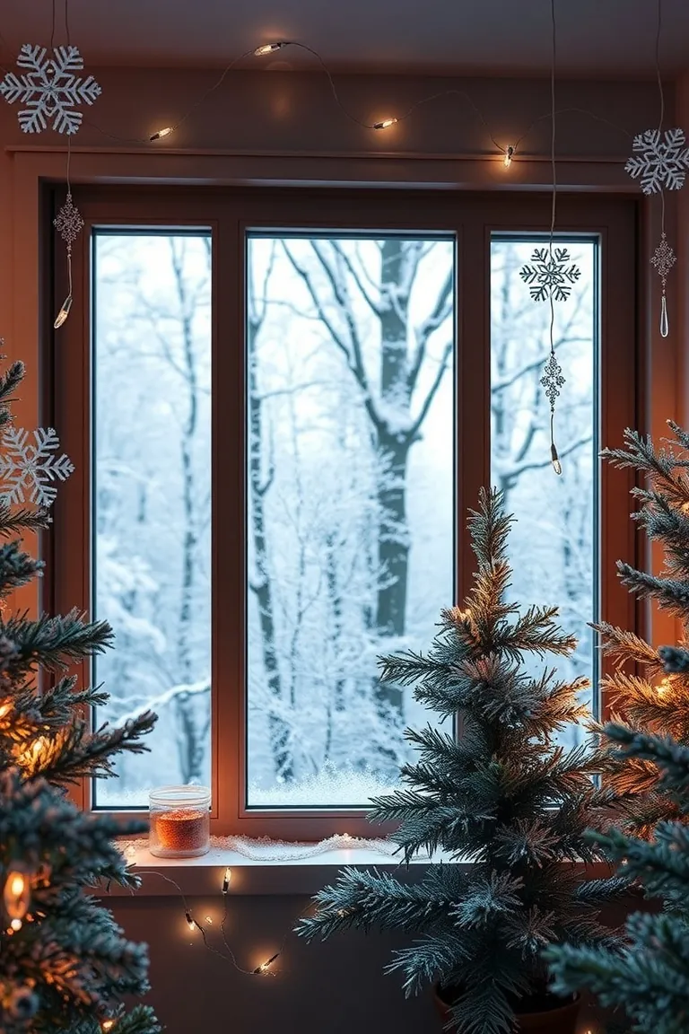 4. Frosted Forest Illusions