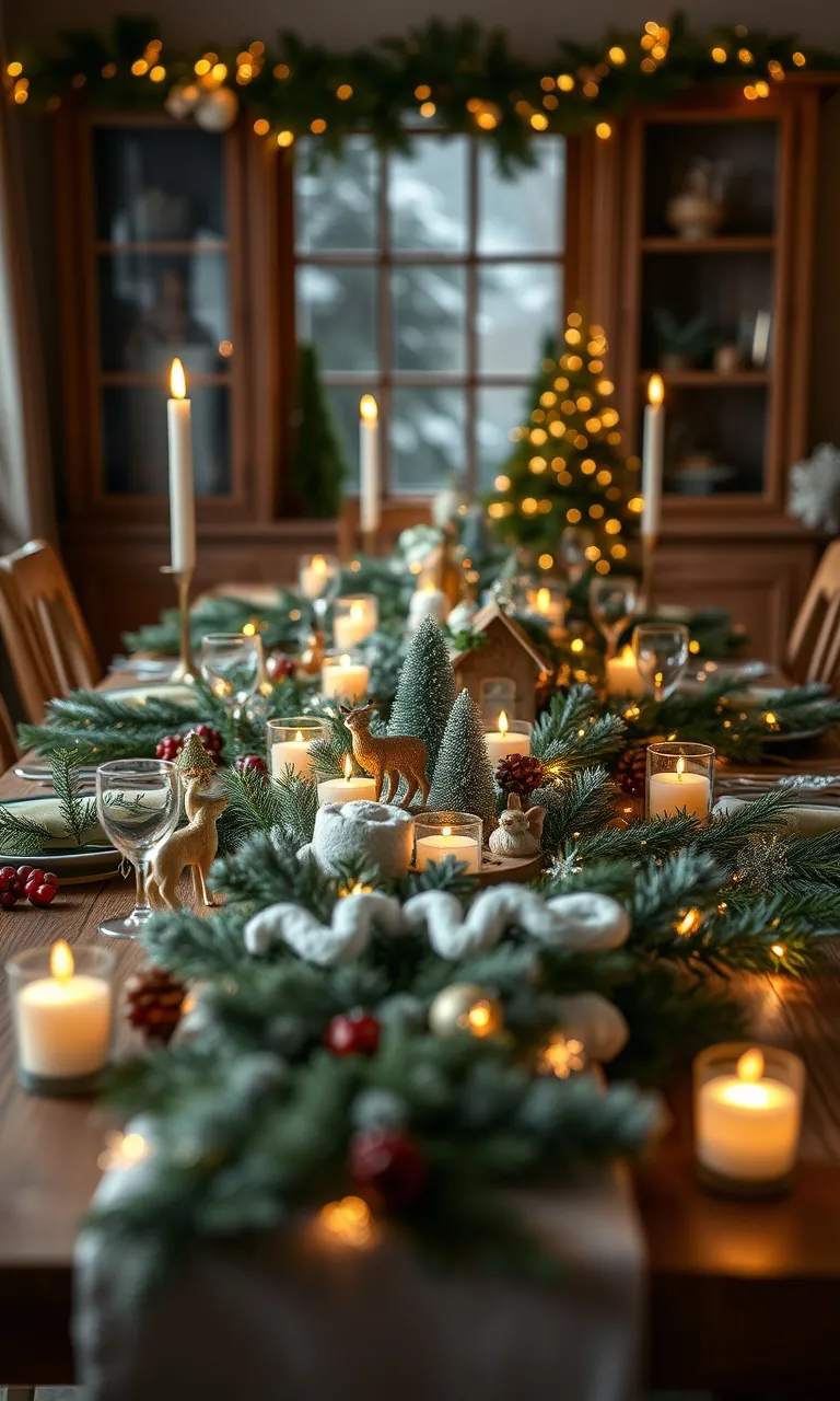 4. Enchanted Forest Table Runner