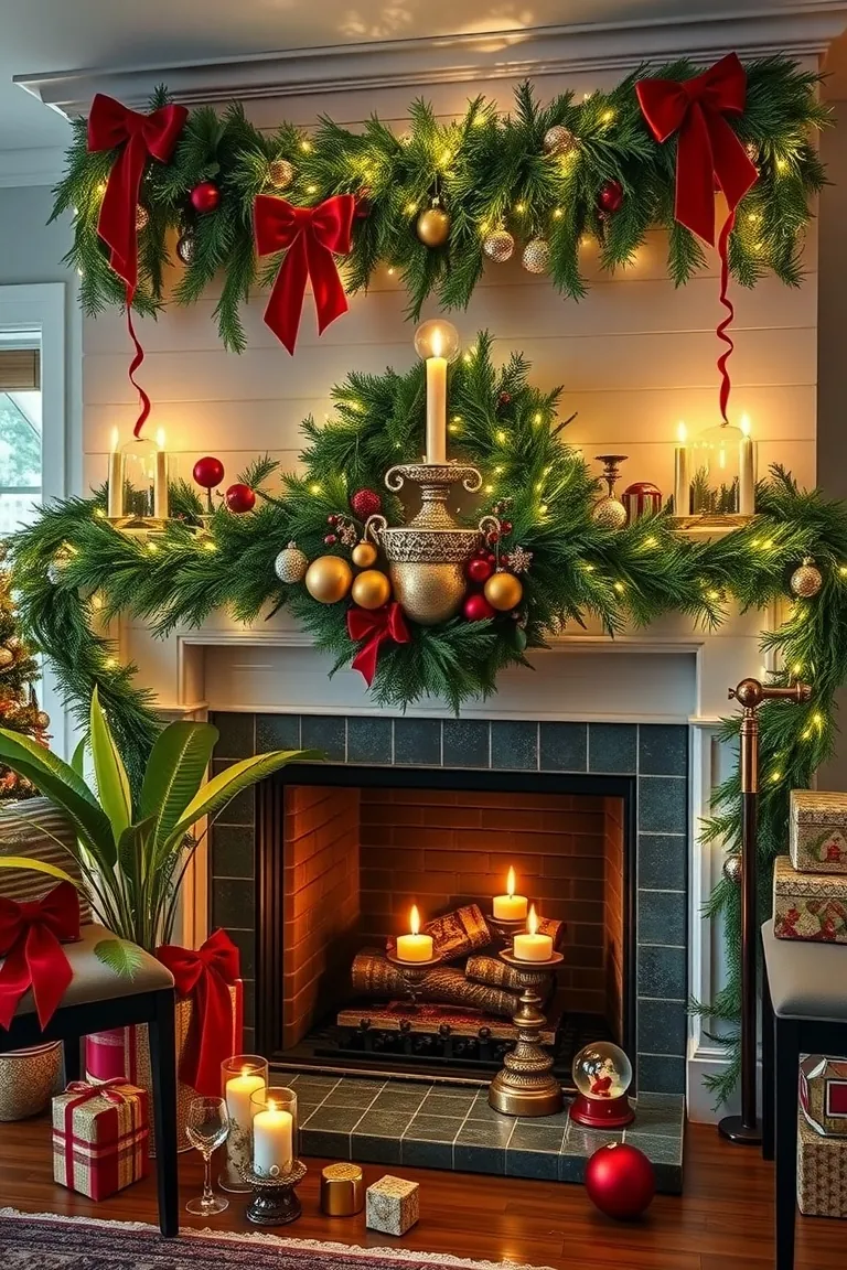 4. Mesmerizing Mantel Magic