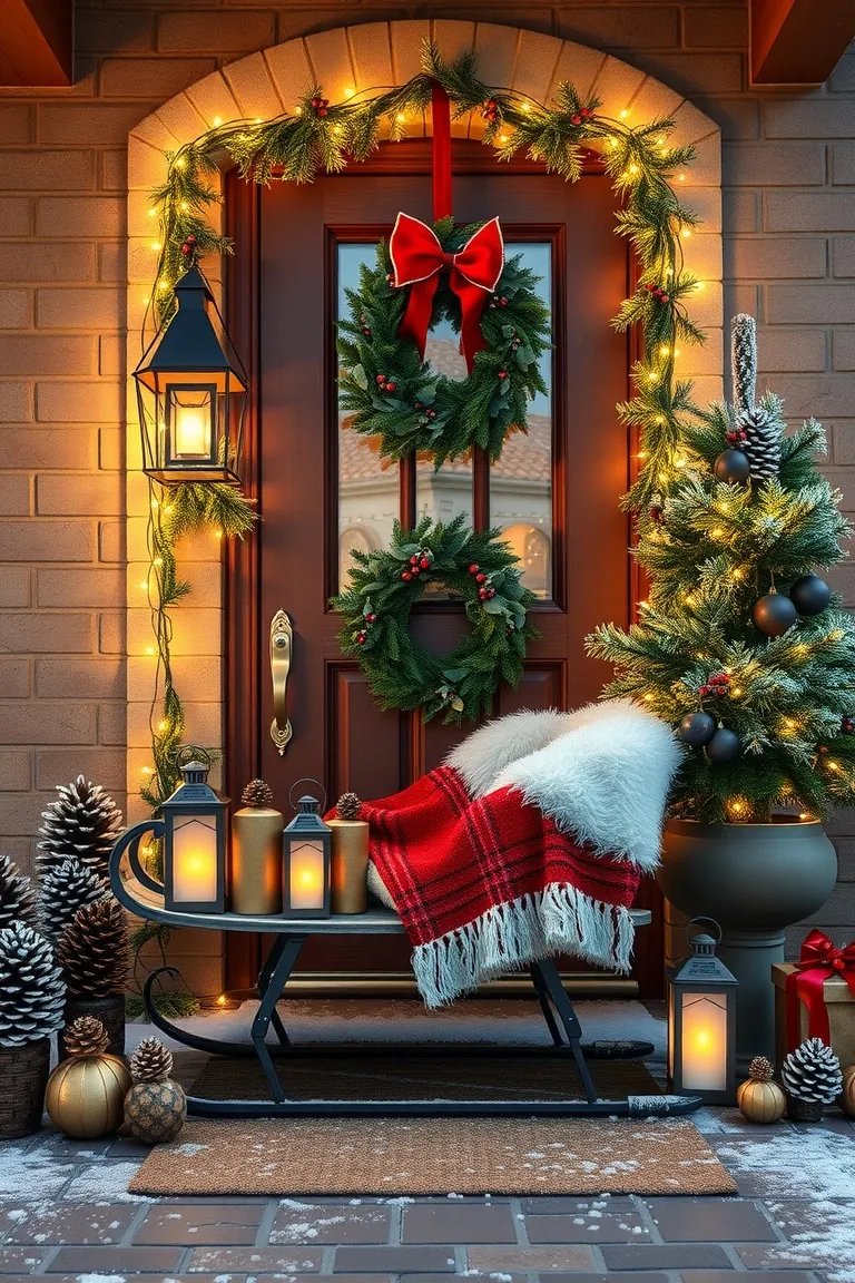 6. Sleigh-Worthy Entryway