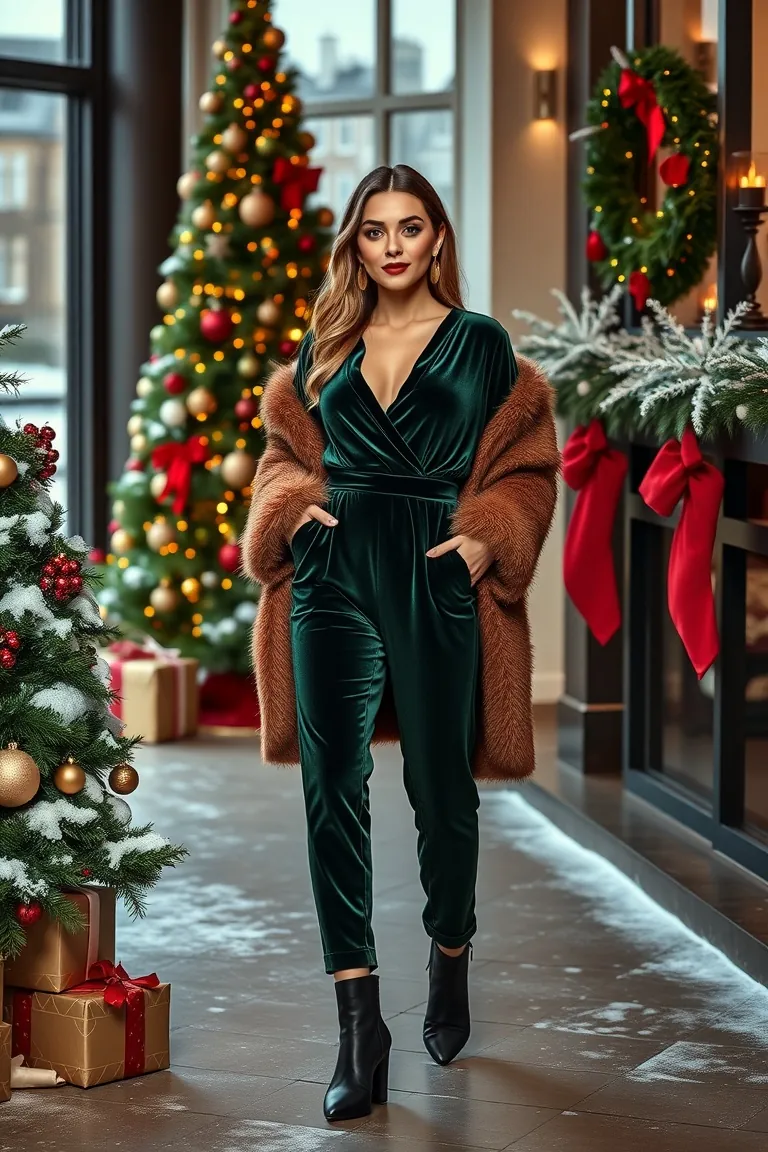 7. Cozy Chic in Velvet