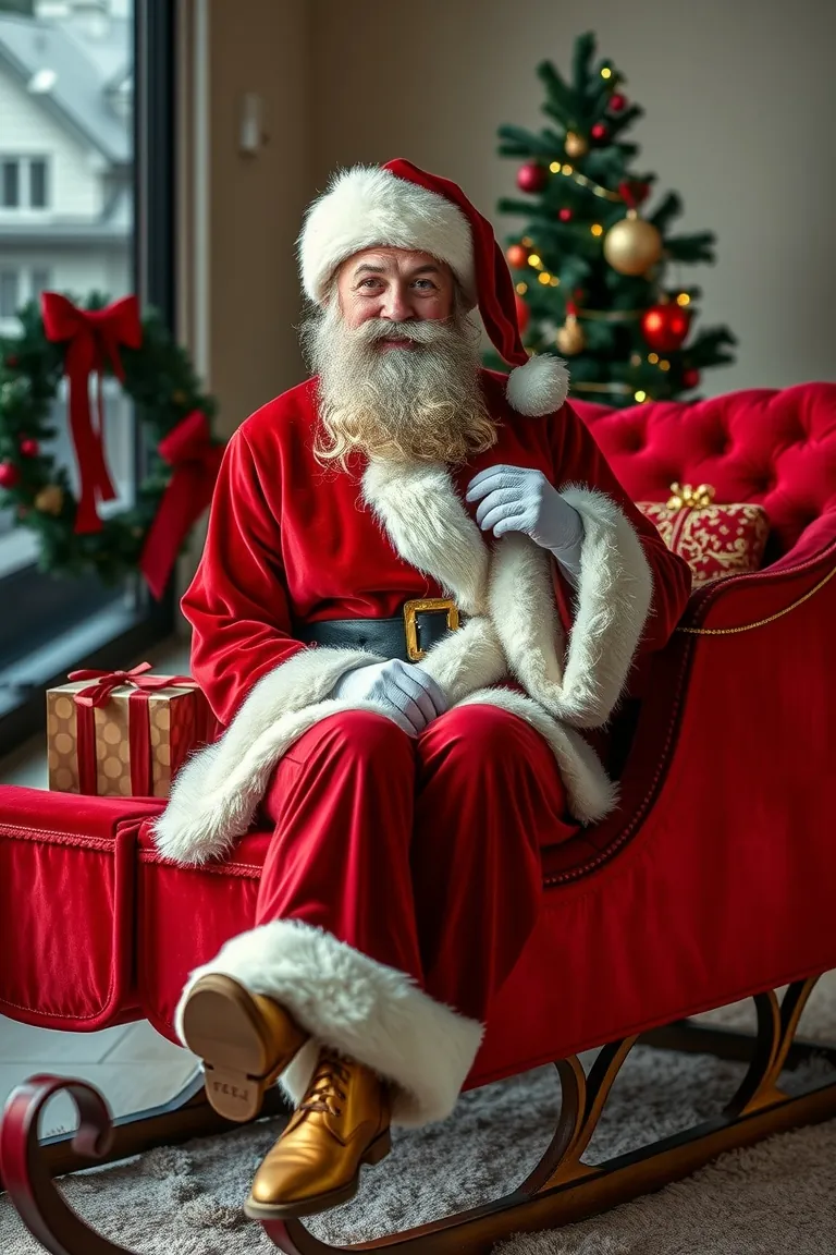 4. Sleigh in Red Velvet