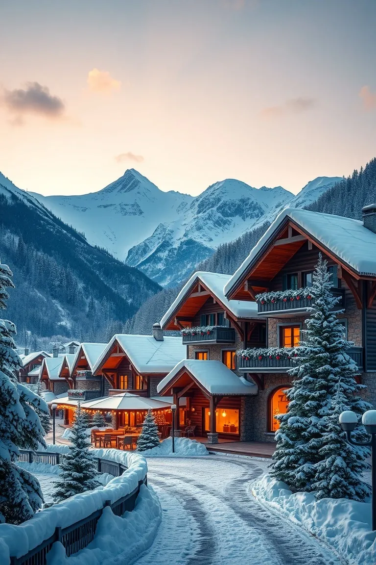 2. Snowy Serenity in the Swiss Alps