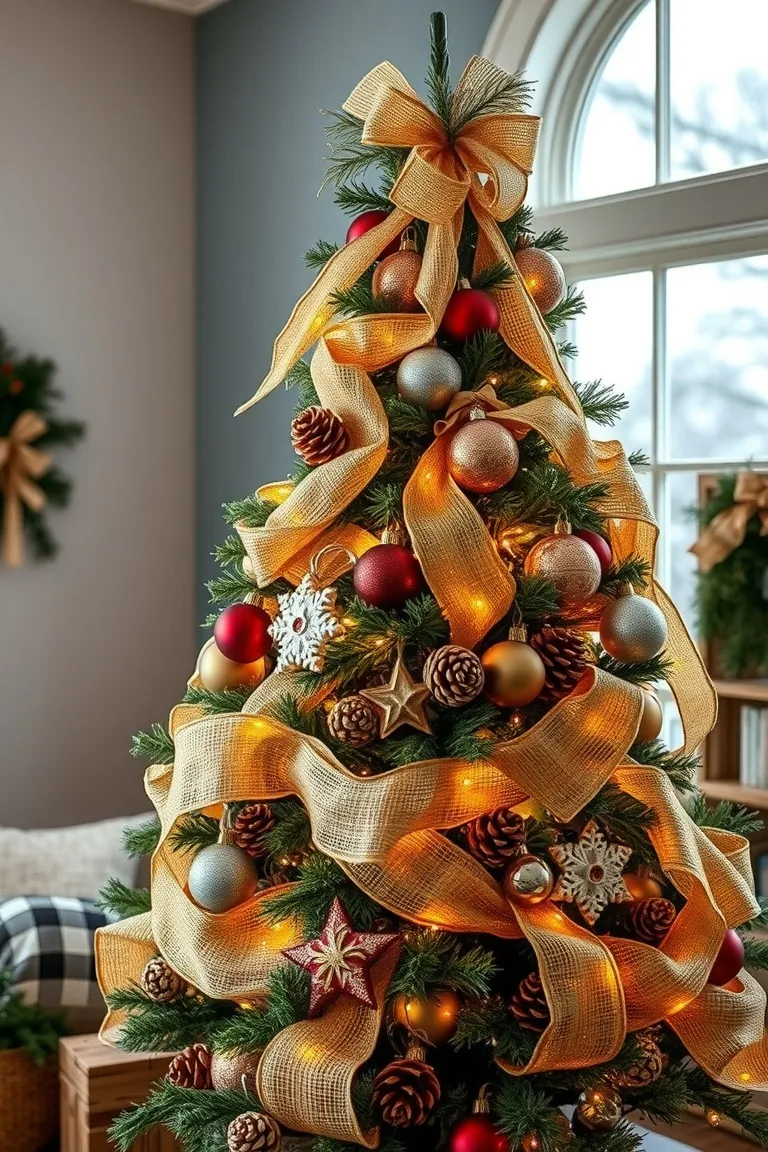 5. Rustic Elegance with Burlap Beauty