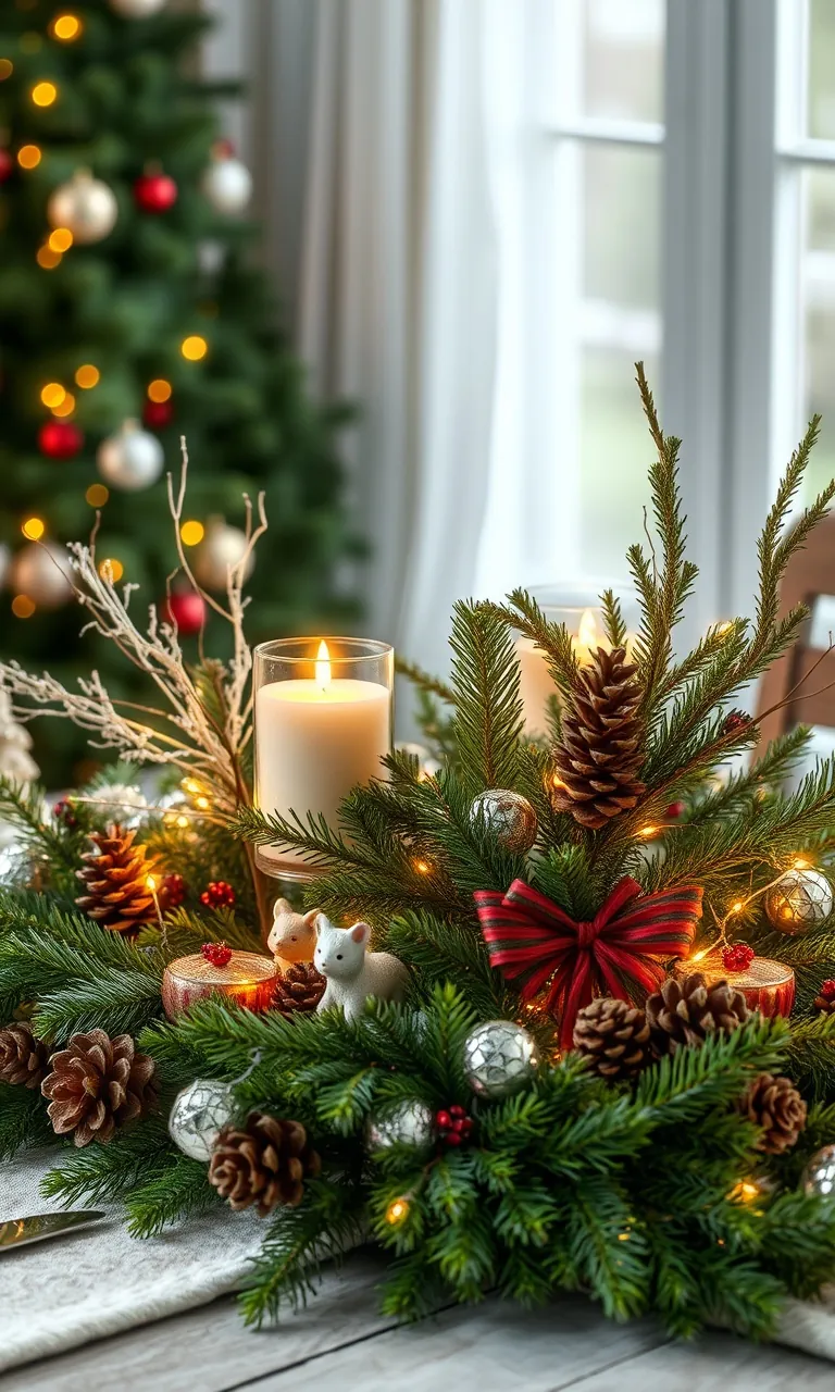 4. Enchanted Forest Centerpiece