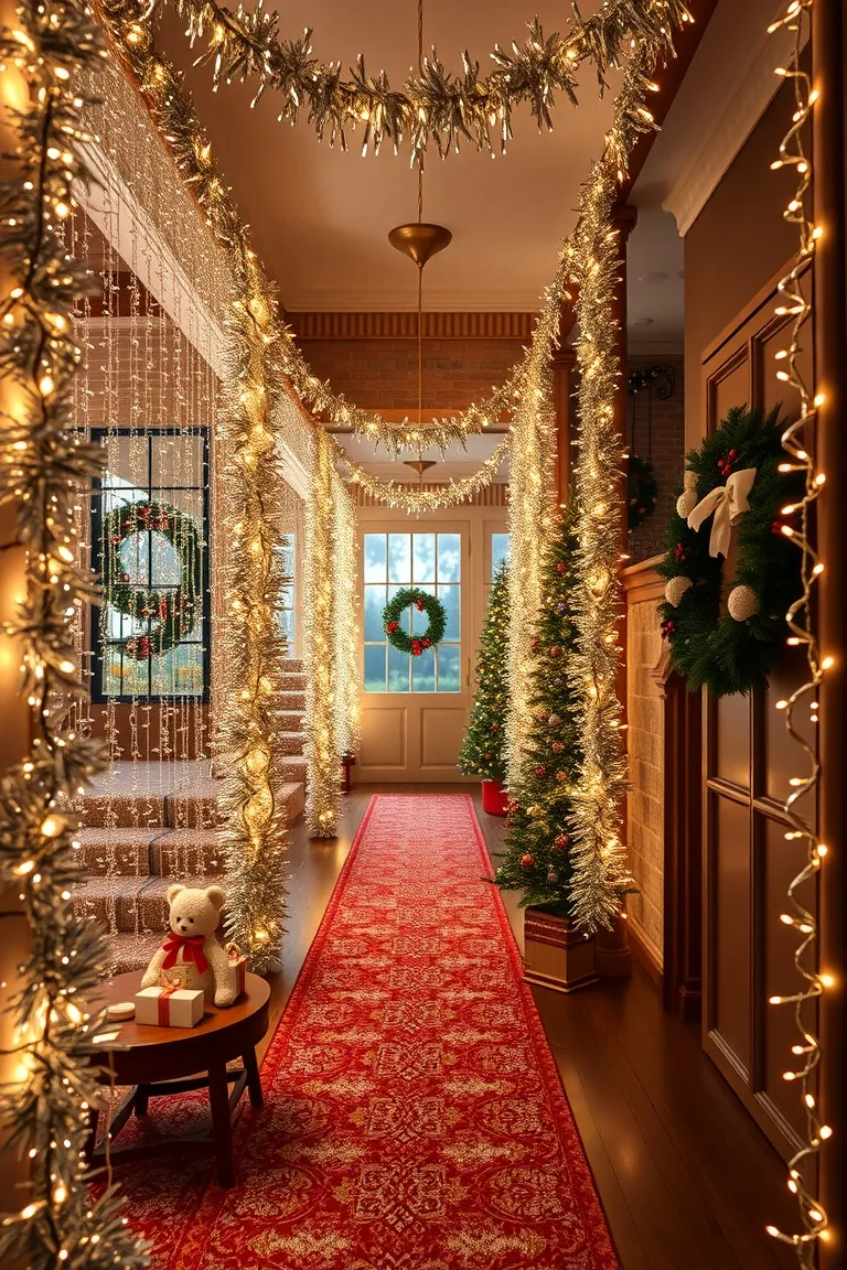 3. Twinkling Tinsel Trails