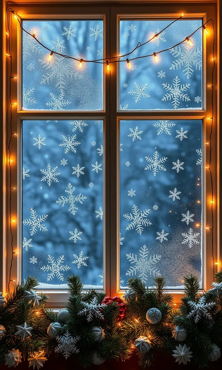 4. Glimmering Window Wonderland