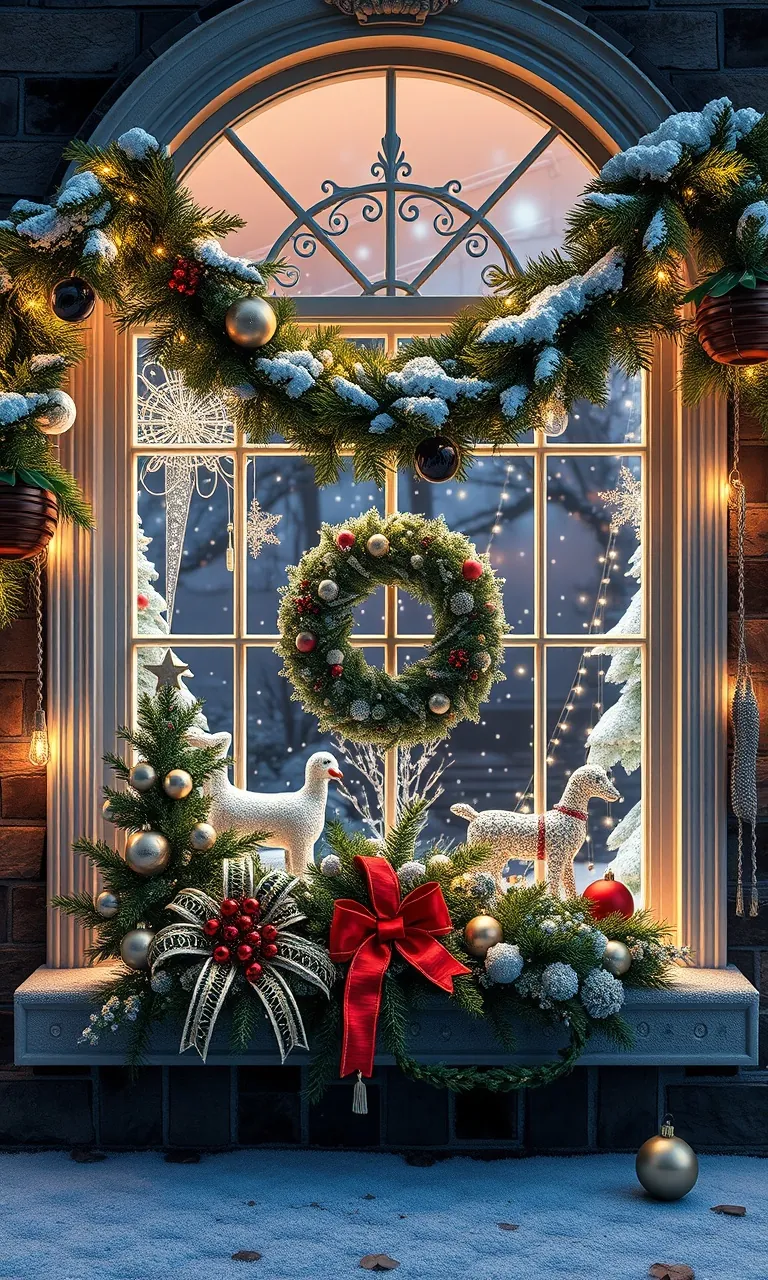 5. Whimsical Window Wonderland