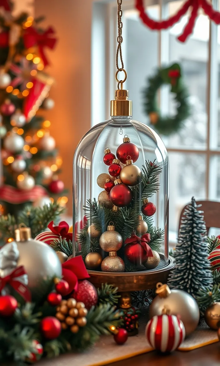 5. Vintage Vibes with Classic Ornaments